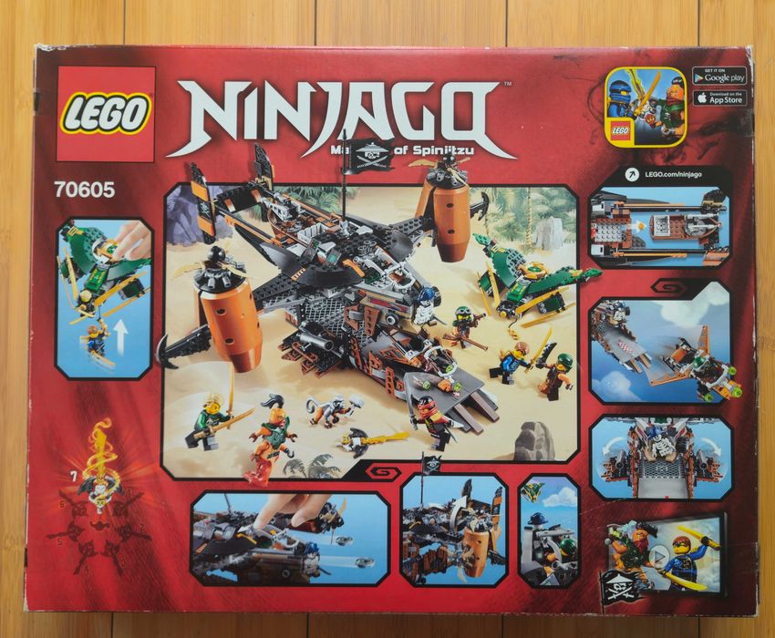 Set LEGO Ninjago SIGILAT 70605 Misfortune's Keep