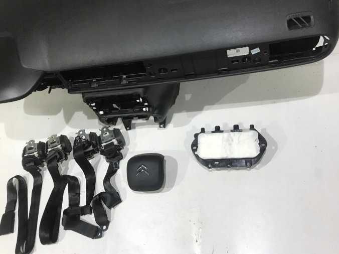 Citroen C3 III kit airbag - plansa de bord - set centuri de siguranta