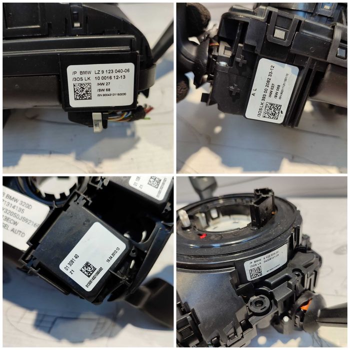 Ansamblu manete comenzi volan + spiră BMW Seria 3 E92 E93 61319123040 2013 / [2005-2014] / (5A3)