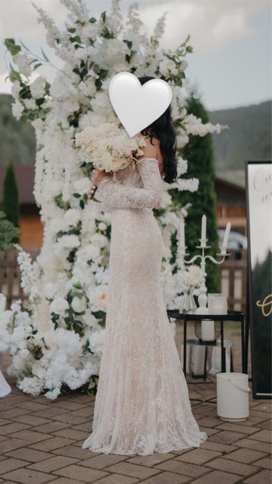 Rochie mireasa Milla Nova + voal din matase