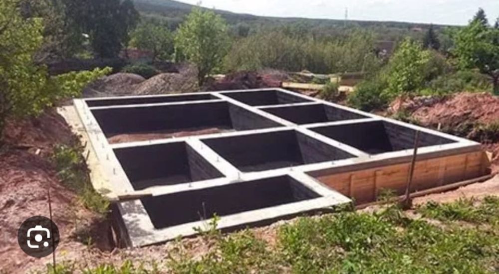 Заливаем фундамент со своей апалубкои