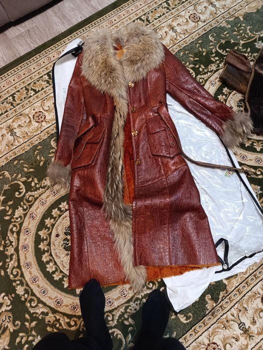 Дублёнка натуральная кожа