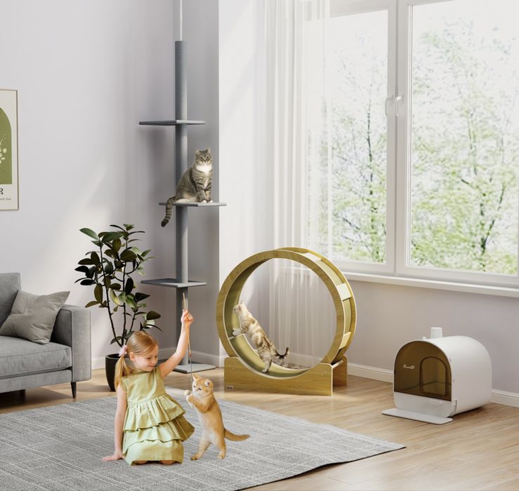 Котешка тоалетна PawHut