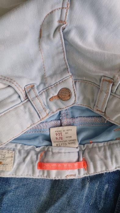 детски дънки и дънкови  гащеризончета за 4-5г