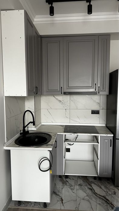 Кухня, крашенный МДФ фасад