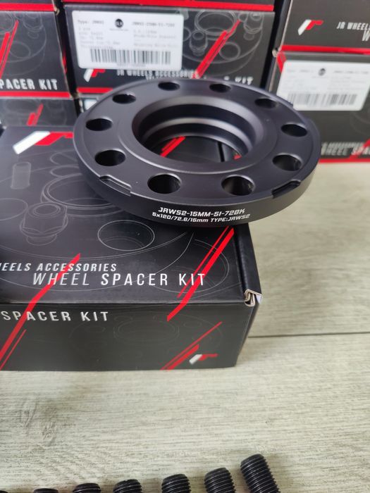 Distantieri 1.5cm/15mm BMW 5x120 distantiere + prezoane lungi incluse