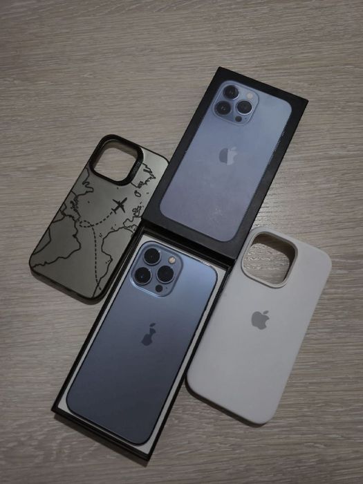 В продаже iPhone 13 pro синий графит