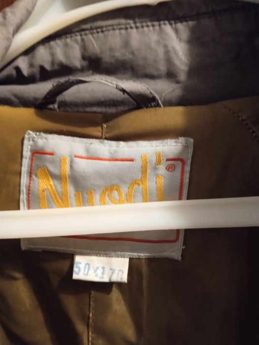 Плащ - пуховик  мужской