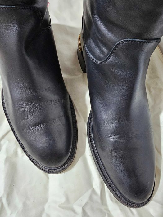 Cizme din piele Salvatore Ferragamo