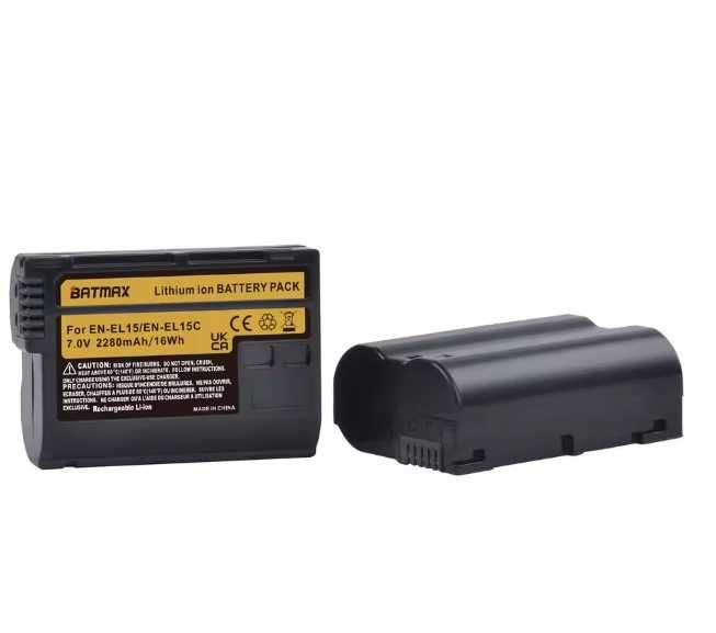 2 Батерии за фотоапарат Nikon EN-EL15C