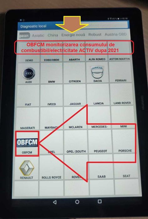 Pret redus ! Protocol OBFCM, Oferta Tester Auto Profesional Turisme&Autoutilitare&Camione Launch soft xpro5 Limba Romana, Update la zi + 12 luni Fre