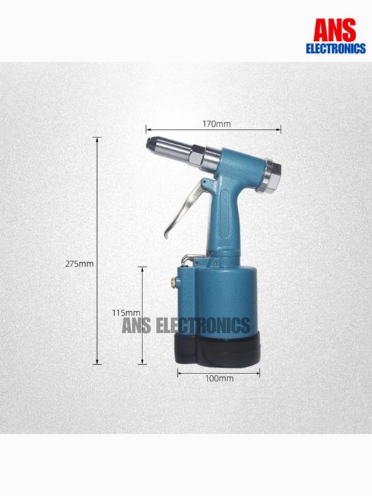 Пневматический заклёпочник WGF W500 (2.4-6.4 мм, промышленный)