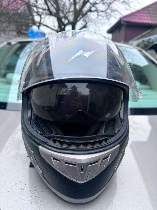 Casca moto Scorpion cu ochleari M