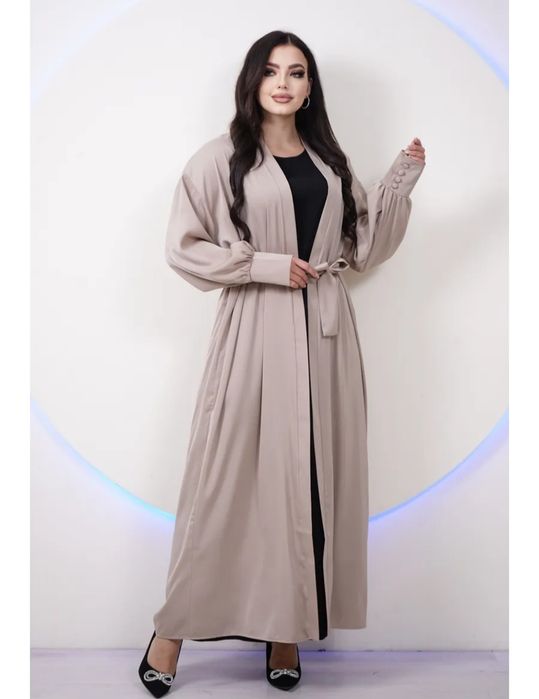 Новая бежевая абайка