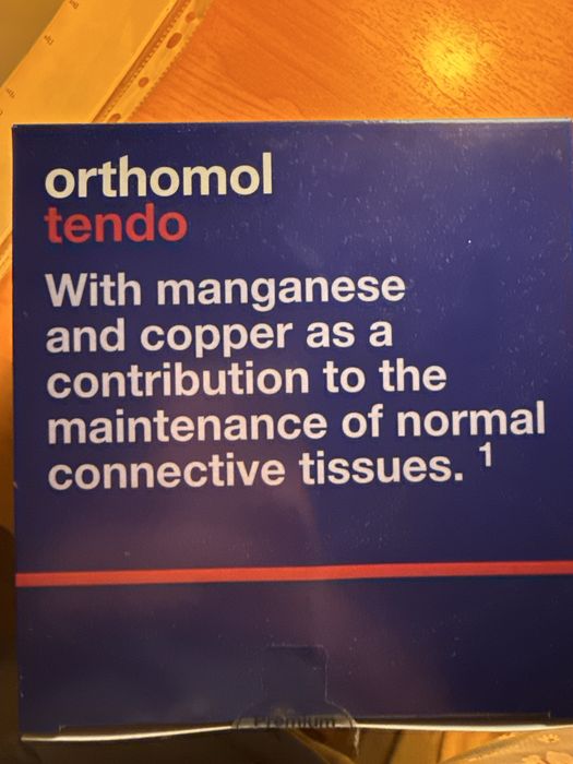 Orthomol tendo для тех кто занимаеться спортом