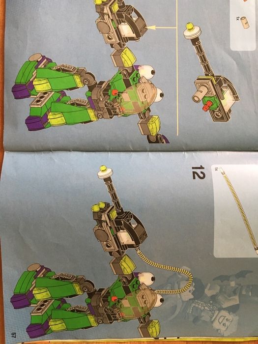 Оригинальный конструктор LEGO power armor Lex