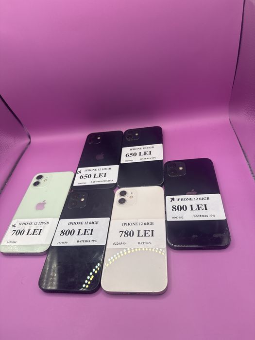 Iphone 12 64GB •Matei Amanet Margeanului•