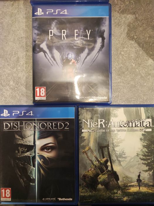Игри за PS4 - Dishonored 2, Prey, Nier Automata