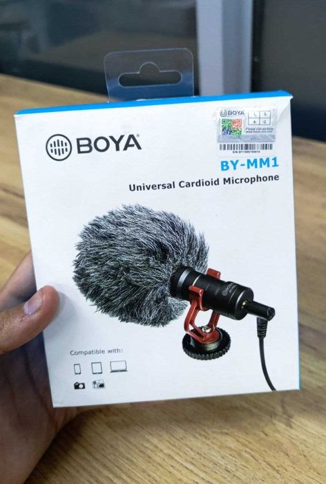 СРОЧНО ПРОДАЕТСЯ микрофон boya by-mm1!