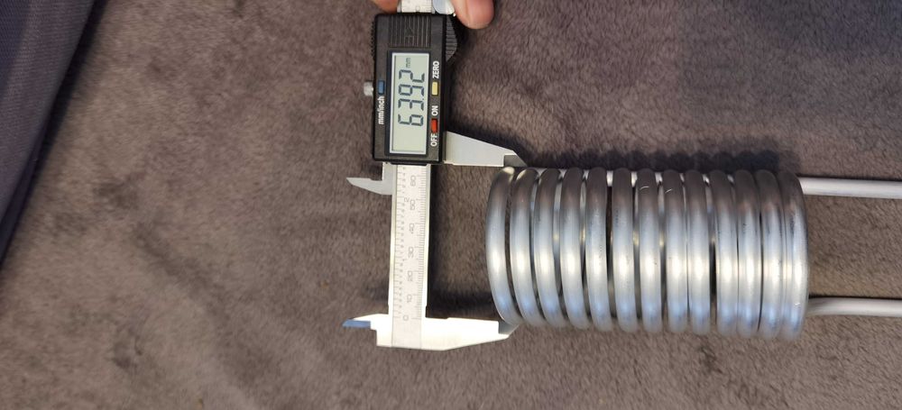 Продам охладитель сусла диаметр трубки 5мм