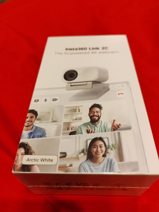 Insta360 link 2c 4k webcam cu AI