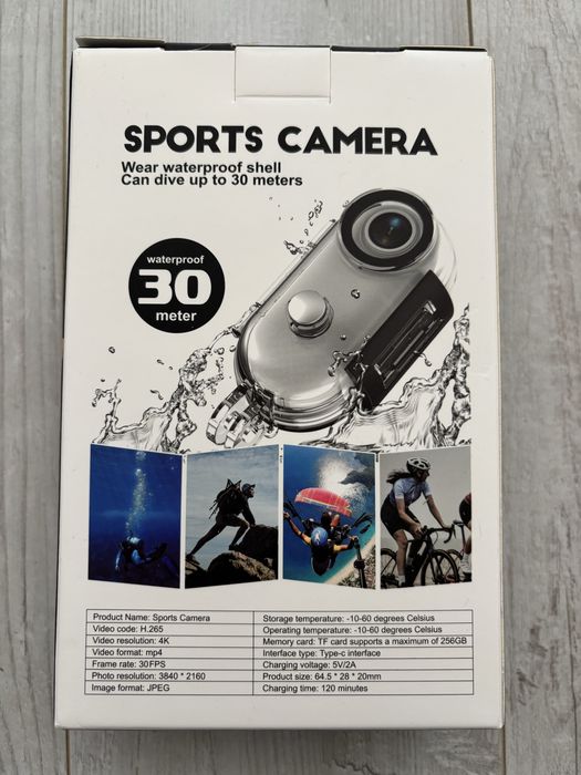 Camera Video Corporala 4K Ultra HD Rezolutie 3840*2160, Conectare WiFi