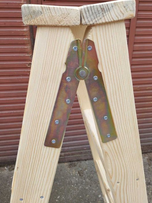 Дървена стълба 1.00м, 1.25м, 1.50м*