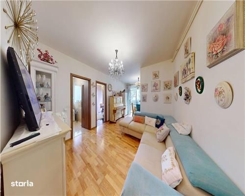 Ap 3 camere, 56 mp utili + gradina  60 mp- C.artier Arhitectilor