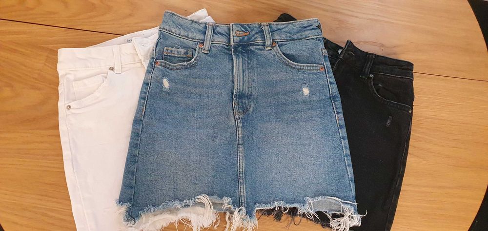 Дънкови поли Bershka