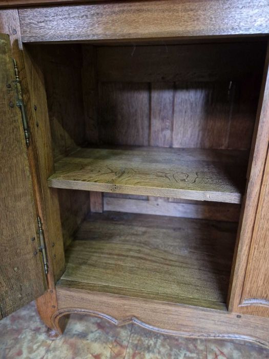 Контрабюфет дресоар от масивен бял дъб