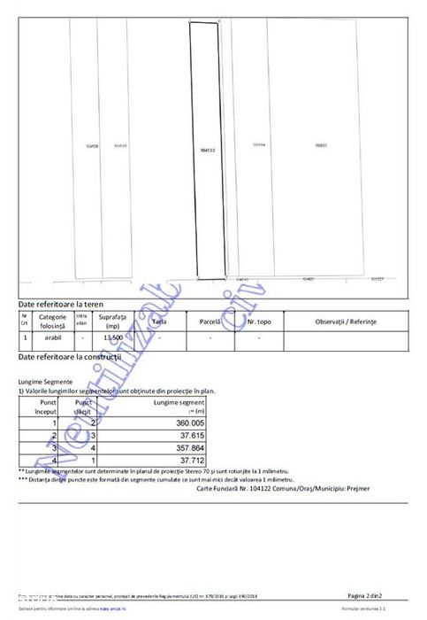 Teren extravilan / Prejmer, Brașov /  Potențial pentru dezvoltare!