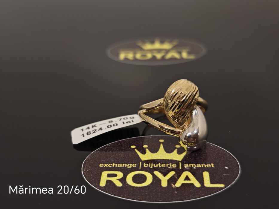 Bijuteria Royal: Inel aur 14k/3.70 gr
