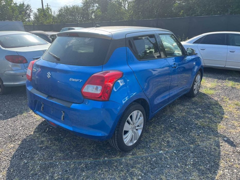 Dezmembrez Suzuki Swift 2017 albastru 1242cm benzina Euro6 cod K12C 66KW rulaj 79.000km
