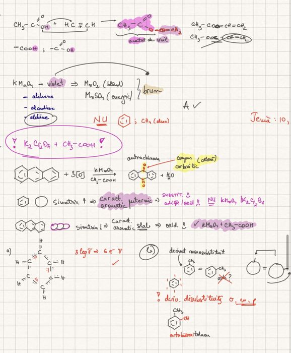 Meditatii Chimie organica Admitere Medicina