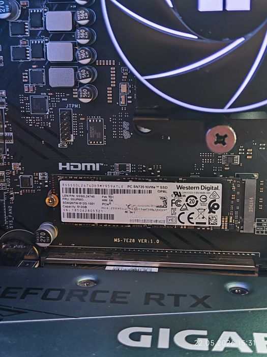 Геймърски Ryzen 9 7900X, RTX 3060 12GB, RAM 32GB DDR5