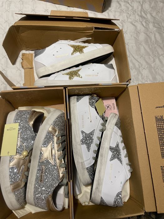 adidasi dama golden goose
