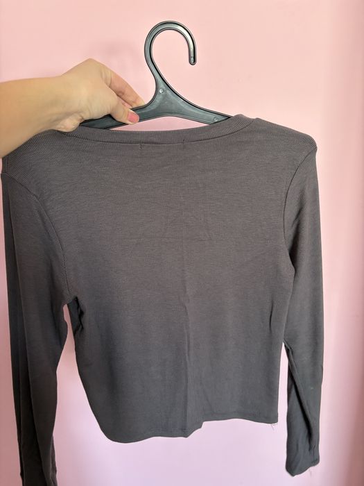 Две Укороченные облегающие лонгсливы