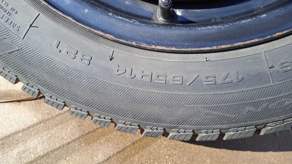 Резервна гума 4х100 Opel 185/70/13 ET.49 56.6