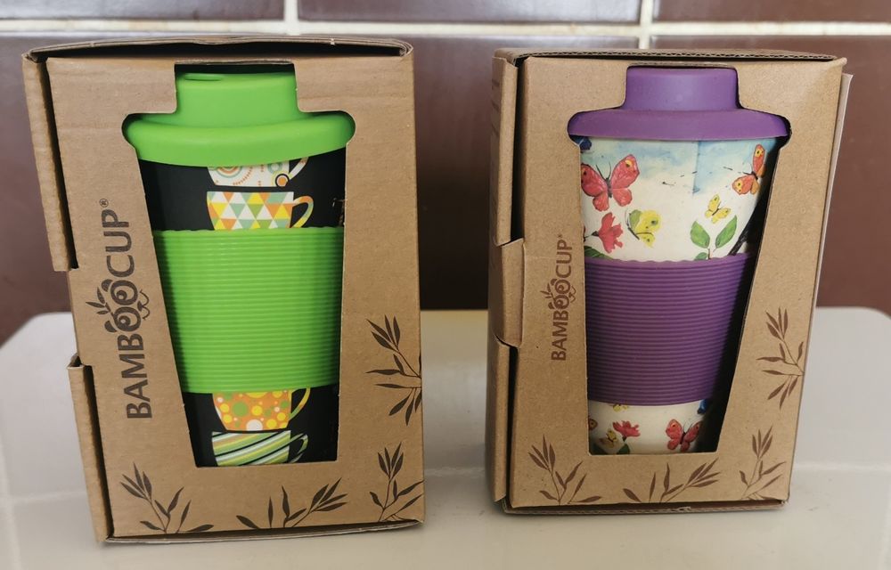 Бамбукови чаши за кафе и чай, 400мл. - 6лв. за брой