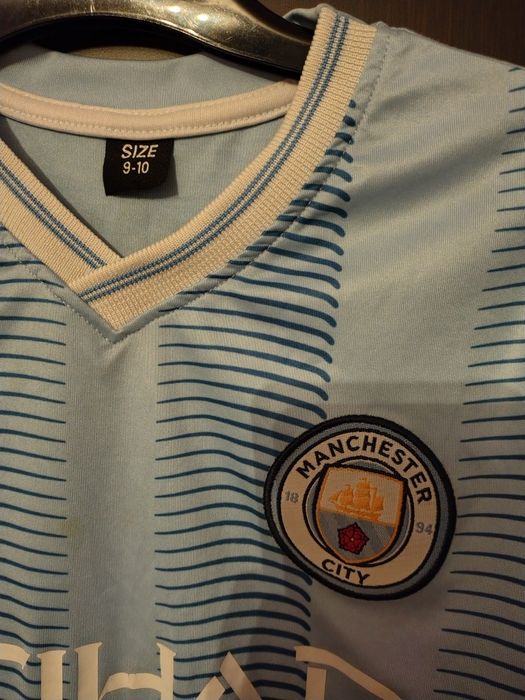 Tricou Manchester City, Puma,de Bruyne Nr 17,pt copii,colecționar/fan