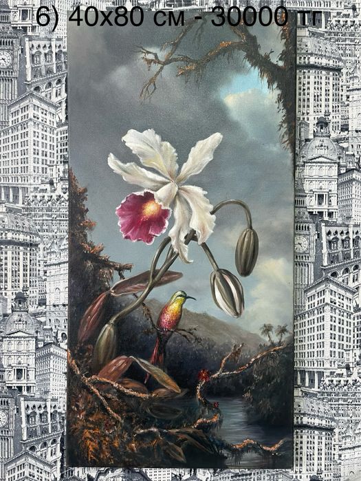 Картины маслом на холстах