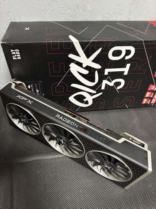 Placă video AMD Radeon RX 6700 XT XFX QICK 12GB GDDR6 Gaming