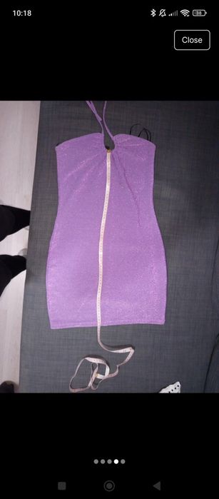 Rochie hnm divided roz cu sclipici 2+1 gratis la produsele de pe cont