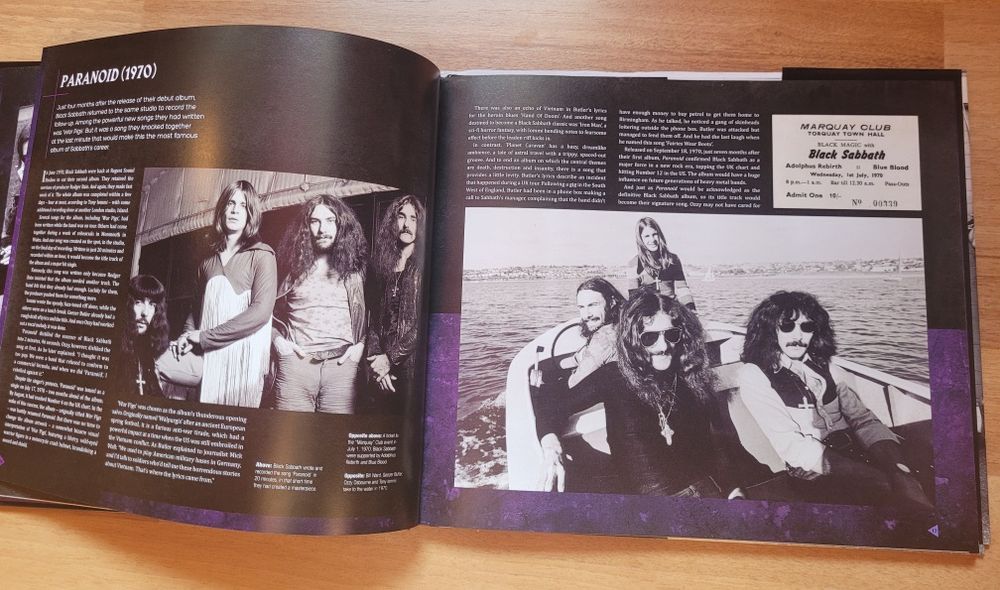 Carte "Black Sabbath: The Original Princes of Darkness"