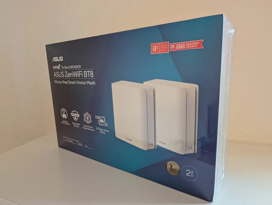 Router Wireless Asus 2.5Gigabit ZenWiFi BT8 Tri-Band WiFi 7 2buc