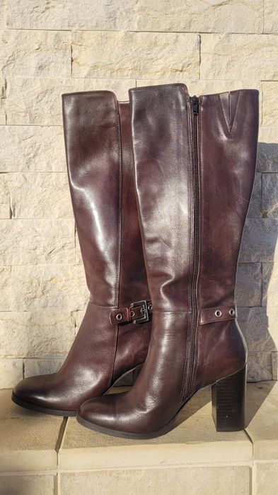 Cizme Batta, nr. 38, maro inchis, stare impecabila