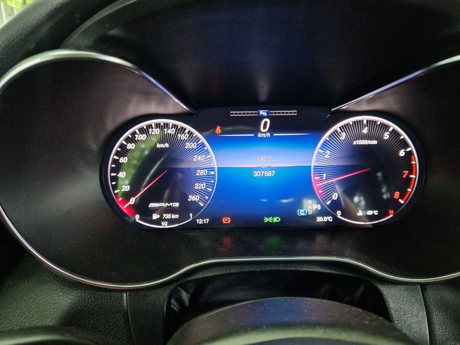 Ceasuri digitale,Mercedes C class w205