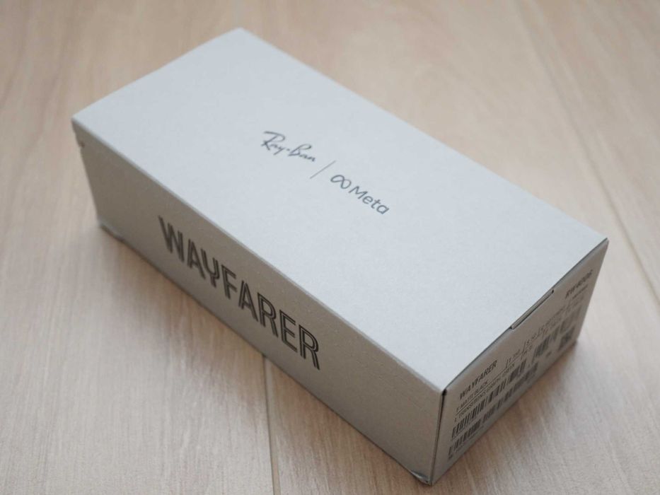 Умные очки Ray-Ban Meta Wayfarer с прозрачными стёклами! Новые!