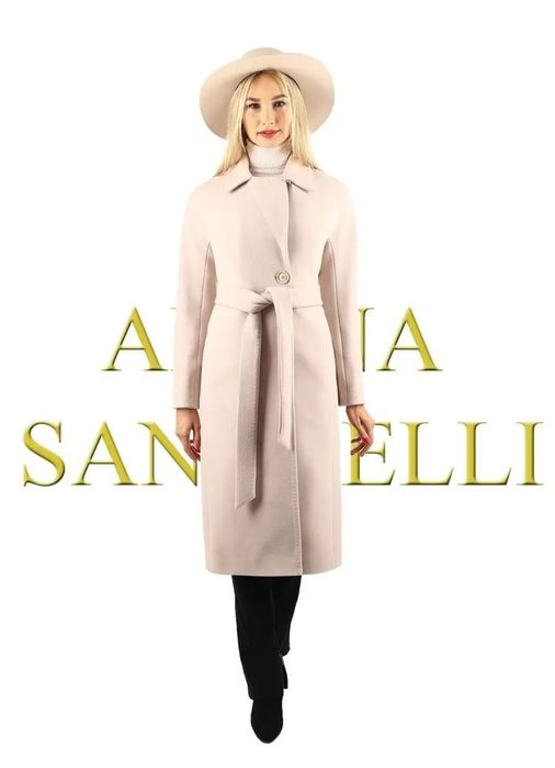 Пальто кашемировое длинное.