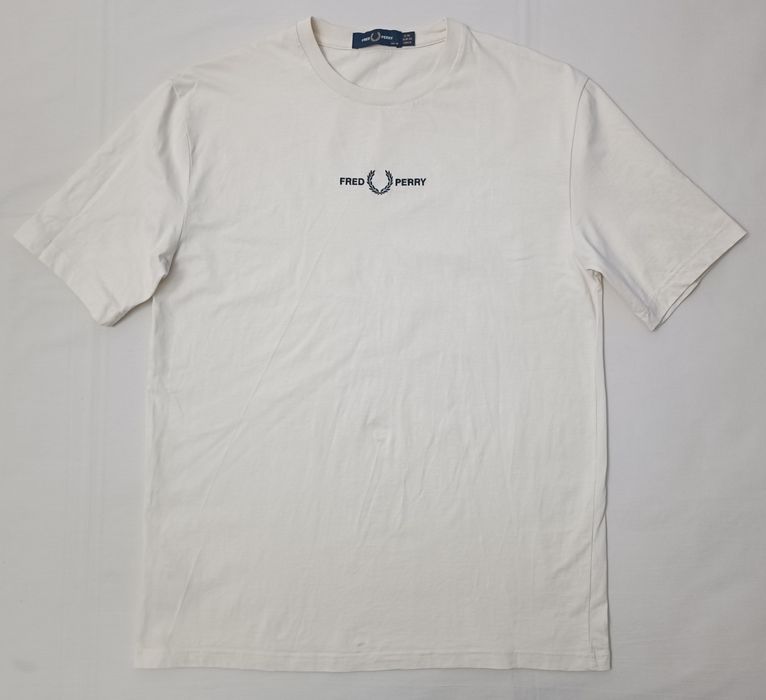 Fred Perry Shirt оригинална тениска M Фред Пери памучна фланелка